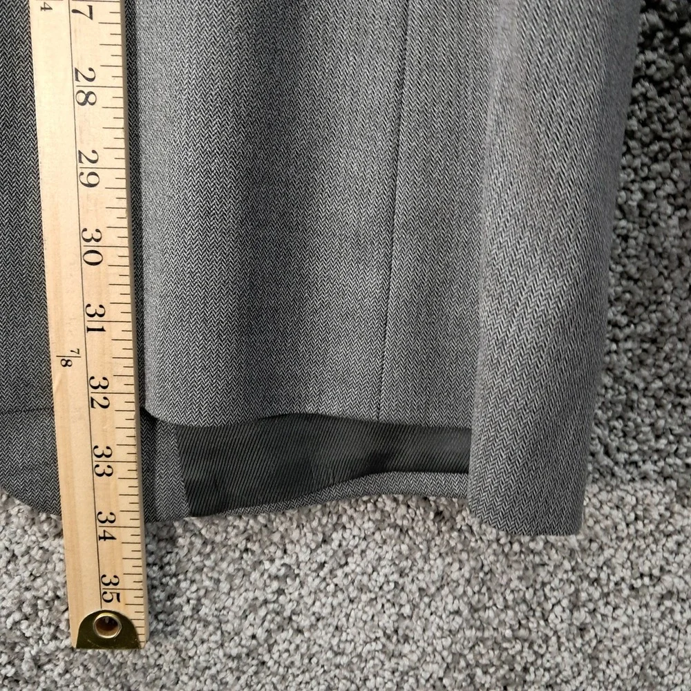 Jos.‎ A. Bank Mens Grey 100% Pure Wool 3-Button Blazer Sport Coat Jacket 42R